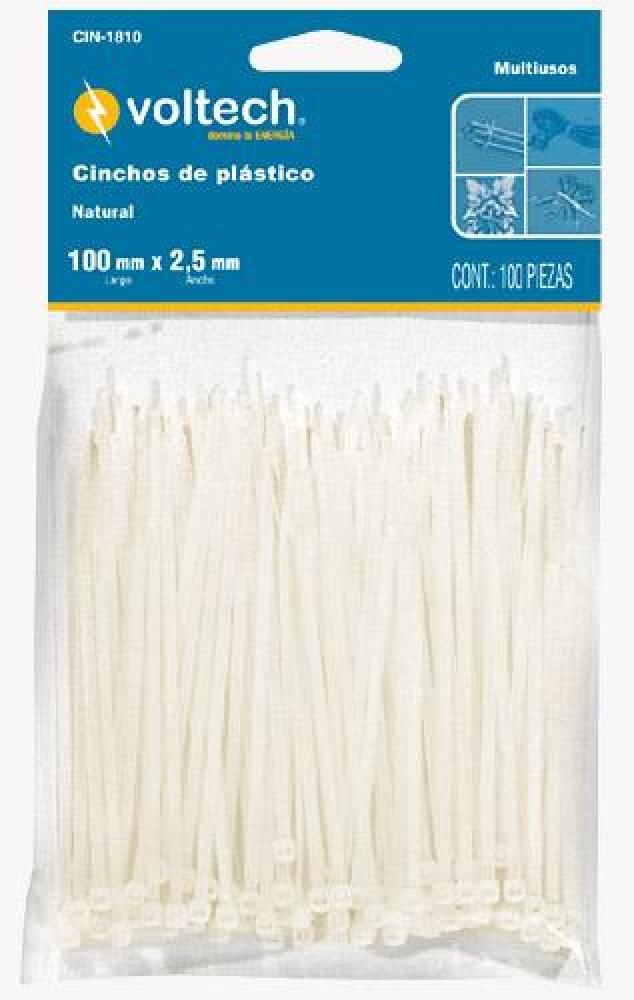 CINCHO 2.5MM 20CM NATURAL VOLTECK 44302