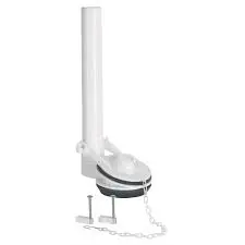 [45307] Válvula de descarga 2' para WC de 1 pza, cadena inox, Foset 45307