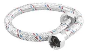 MANGUERA FLEXIBLE ALUMINIO WC 1/2" x 7/8" 35CM YARDEN YD0027