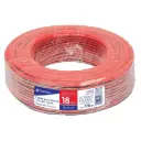 CABLE POLARIZADO BICOLOR P/BOCINA 18AWG VOLTECK ROLLO 46268