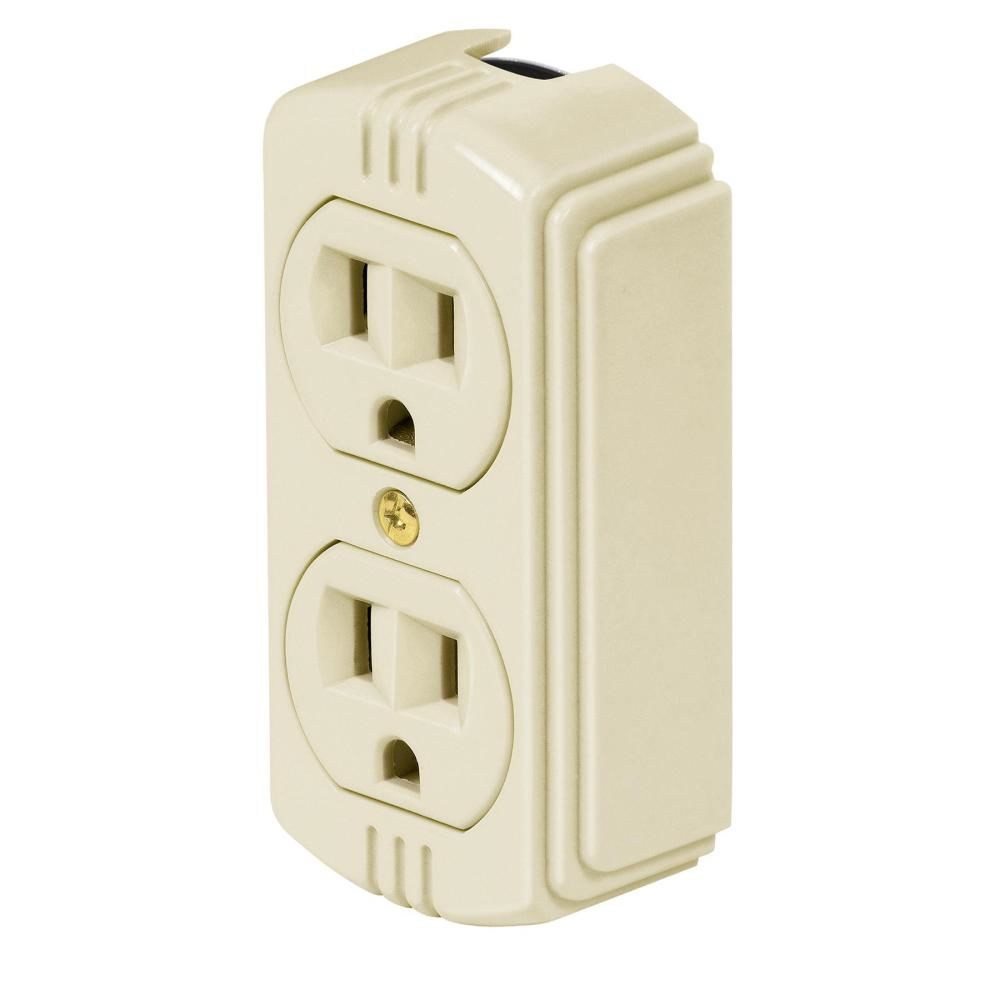 CONTACTO DE SOBREPONER DUPLEX 2 POLOS+TIERRA VOLTECK 47041