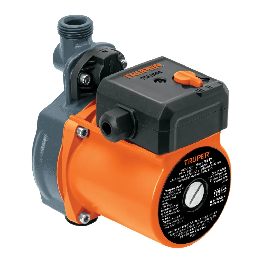 BOMBA PRESURIZADORA 1/6HP 35L/min,TRUPER 14635