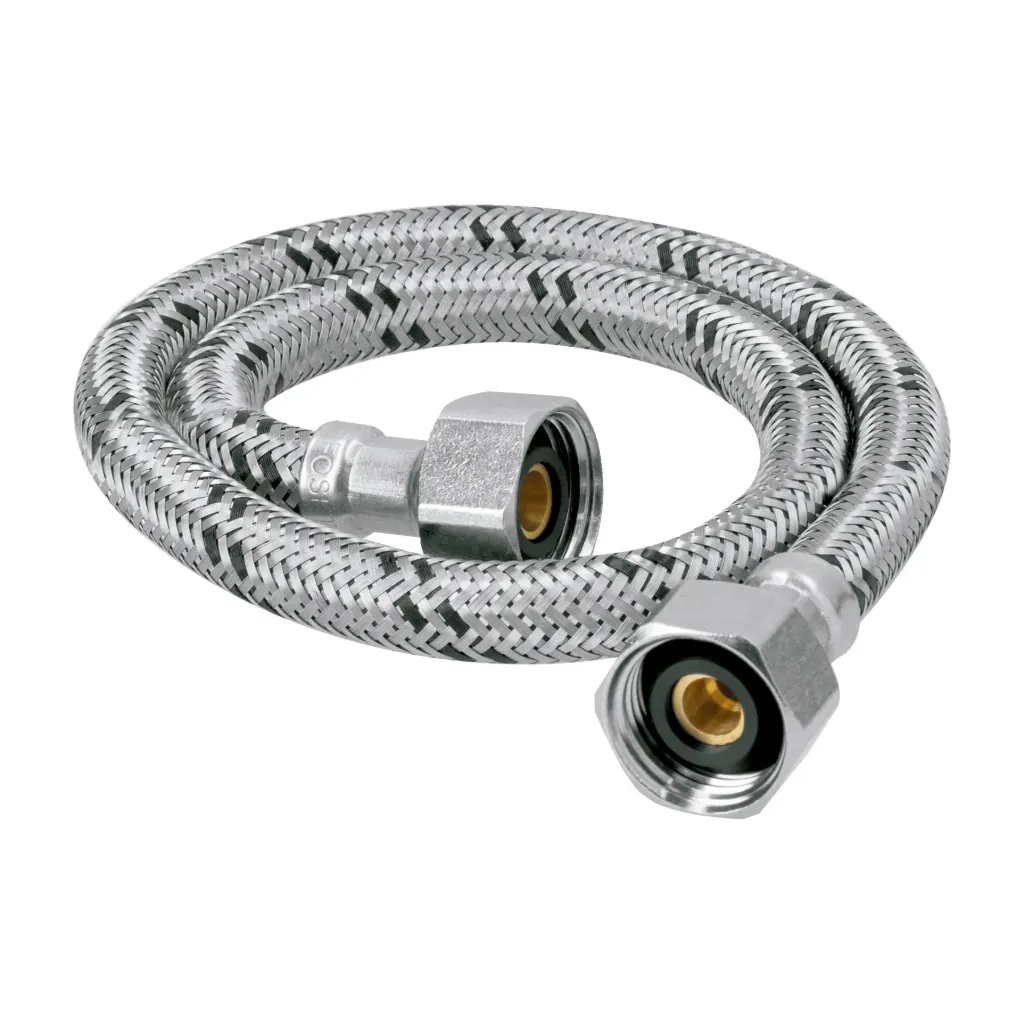 MANGUERA LAV/FREG 1/2-1/2-80CM RUGO