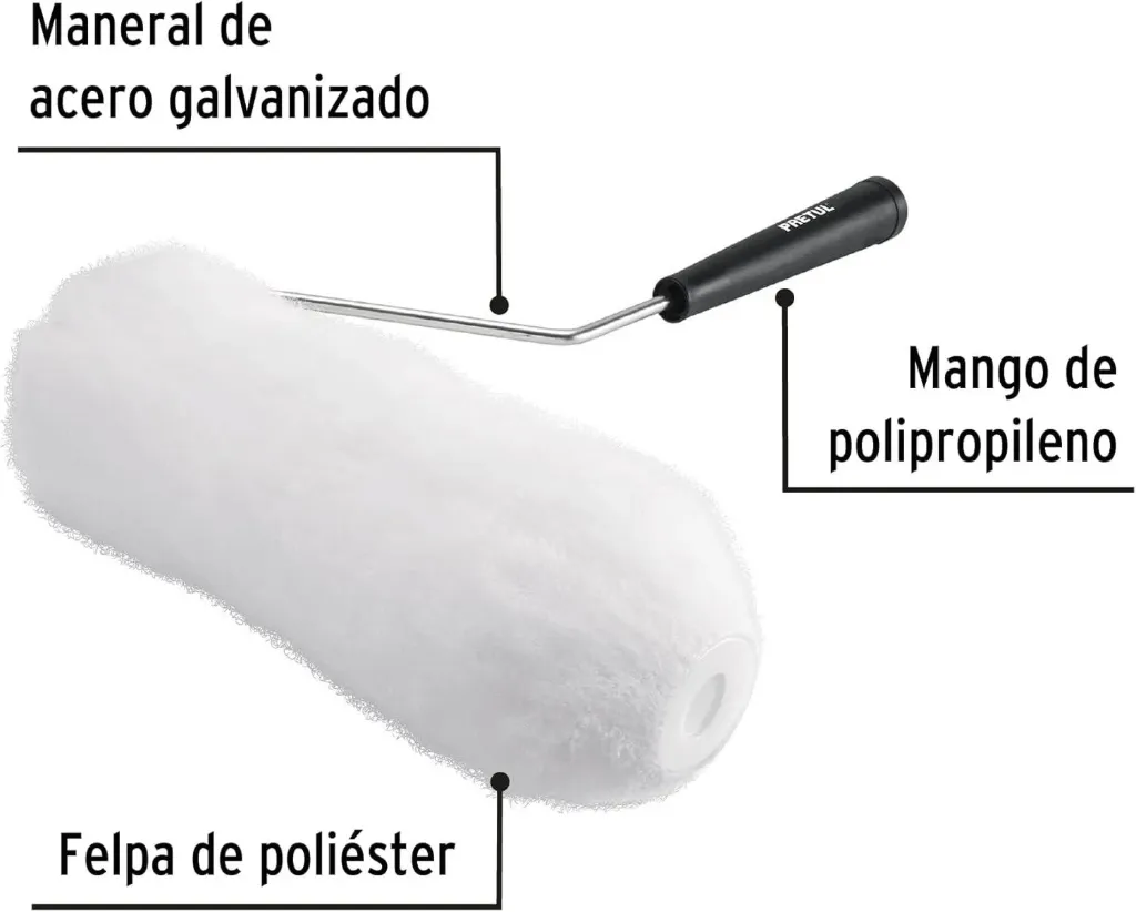 RODILLO 9" USO GENERAL 3/4" PRETUL (TRUPER) 28035