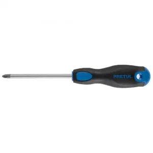 DESARMADOR DE CRUZ #2X4" M/COMFORT GRIP PRETUL (TRUPER) 21496