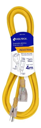 EXTENSION ELECTRICA USO RUDO CAL.14 4M VOLTECK 48066 TRUPER