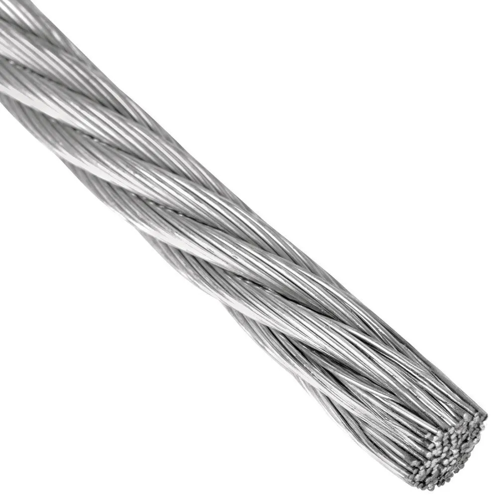 CABLE DE ACERO GALVANIZADO 7X7 HILOS 3/8 FIERO (TRUPER) 48814
