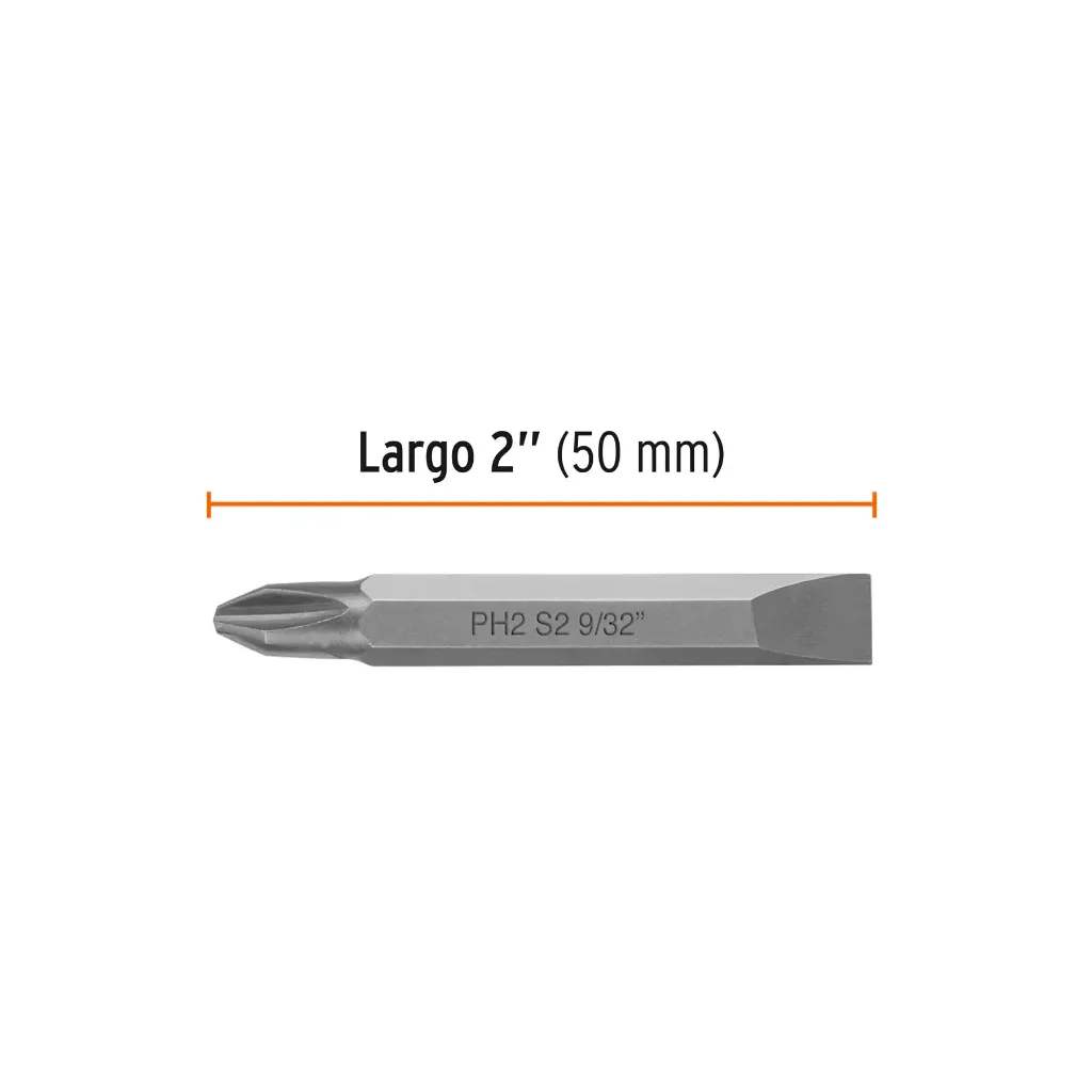 PUNTA PLANA 9/32 /PHILLIPS 2 LARGO 2" TRUPER EXPERT 12179