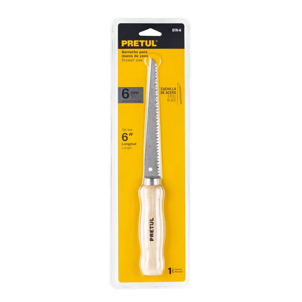 SERRUCHO DE 6"PARA PLAFON Y MUROS DE YESO ,PRETUL (TRUPER) 22934