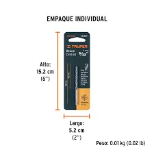 BROCA CON PUNTA CENTRADORA PARA MADERA 5/31",TRUPER 101627