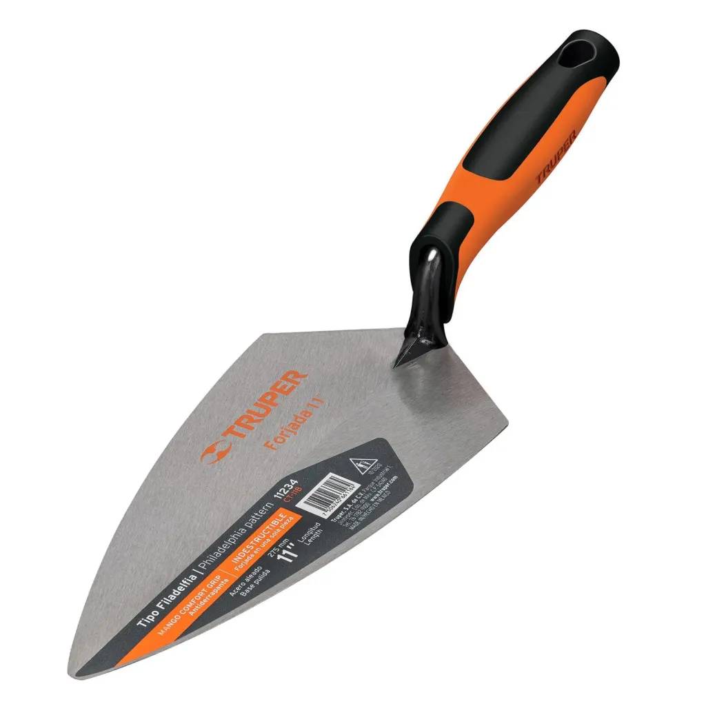 [11234] CUCHARA PARA ALBAÑIL 11' FORJADA TIPO FILADEFIA, MGO COMFORT TRUPER 11234