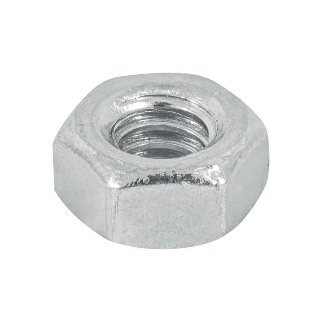 [44548] Bolsa con 250 tuercas 1/4' hexagonales de acero galvanizado FIERO TRUPER 44548