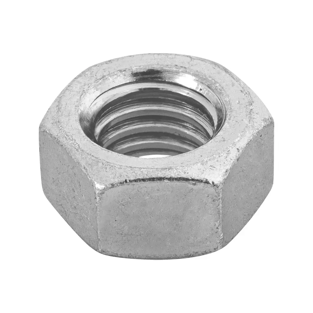 Bolsa con 60 tuercas 7/16' hexagonales de acero galvanizado FIERO TRUPER 44551