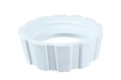 [21404] PORTAVASO TUERCA PARA LICUADORA HAMILTON BLANCA PLASTICA 21404