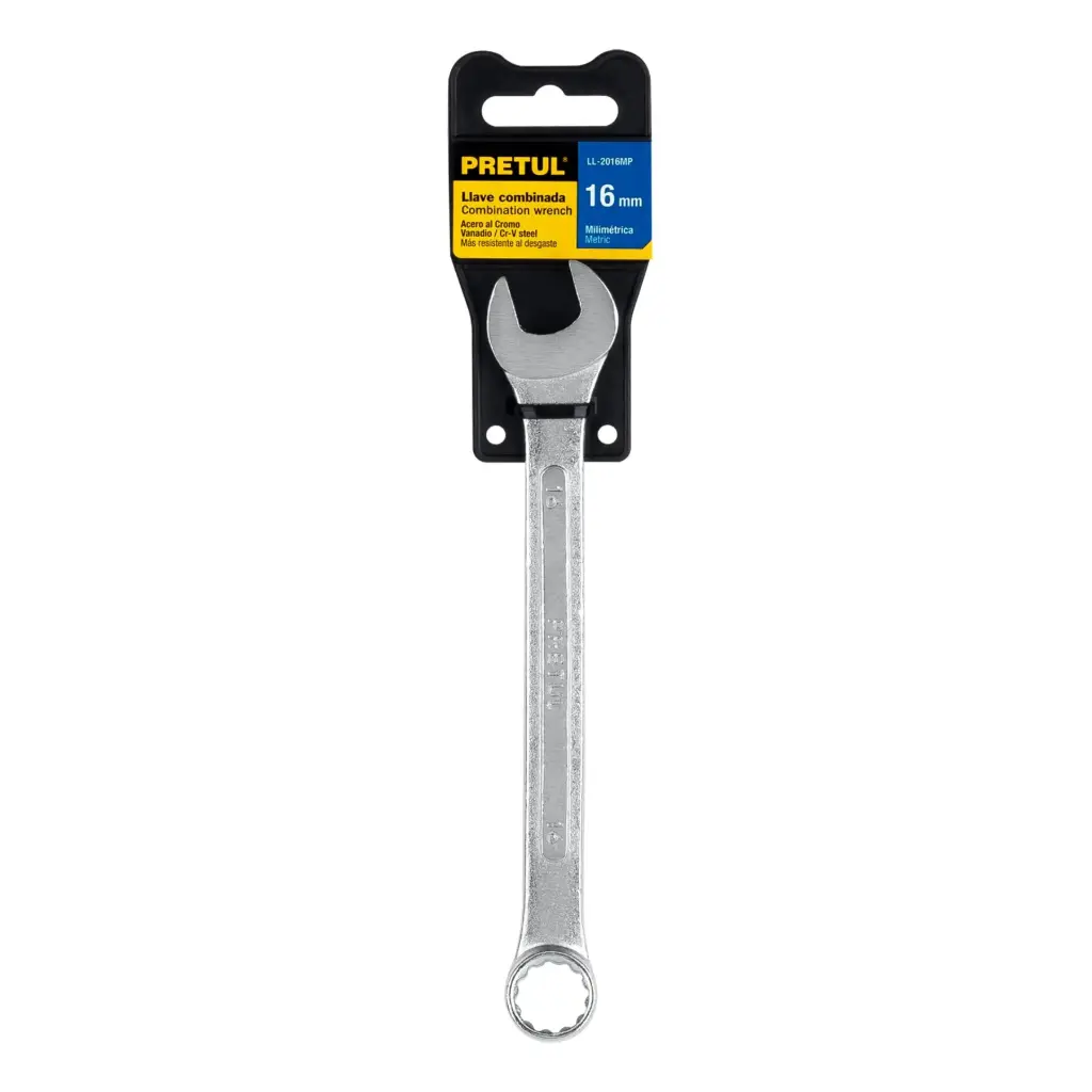 [21910] LLAVE COMBINADA MILIMETRICA 16MM PRETUL (TRUPER) 21910