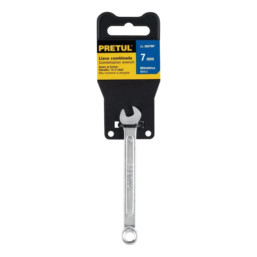 [21901] LLAVE COMBINADA MILIMETRICA 7MM PRETUL (TRUPER) 21901