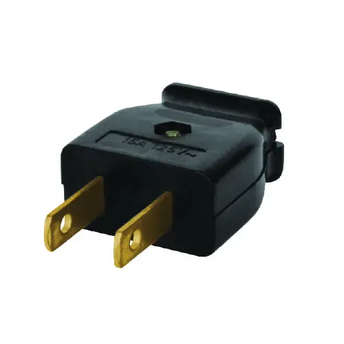 [117372] Clavija de plastico pata plana AKSI 117372