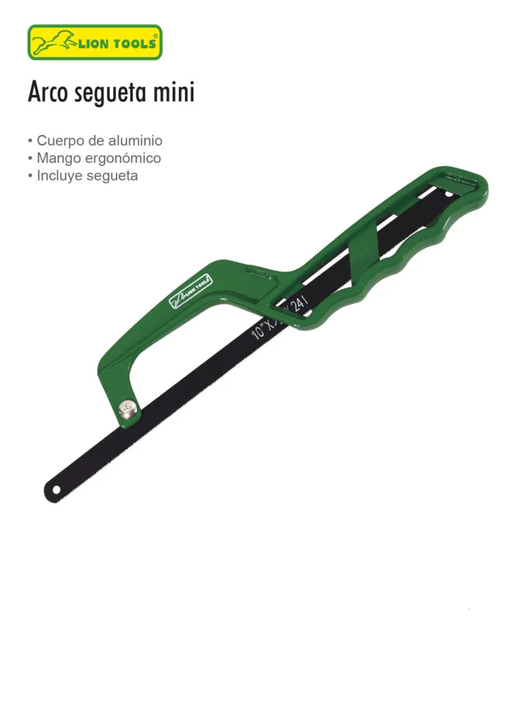 [2340] ARCO SEGUETA MINI ALUMINIO LION TOOLS 2340