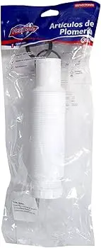 [2944] EXTENSIÓN DE TRAMPA P/ LAVABO Ó FREGADERO FLEXIBLE EXTENCION JUMBO 80 CM PROMER 2944