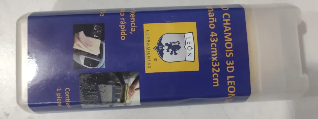 [LE0088] TRAPO CHAMOIS 3D LEON SINTETICO LEÓN HERRAMIENTAS LE0088