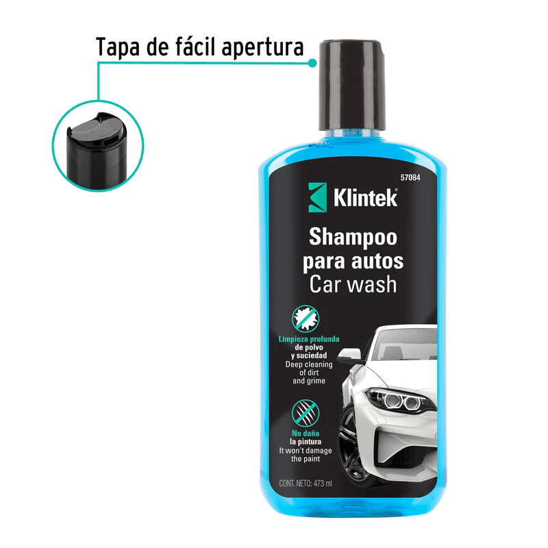 [57084] SHAMPOO PARA AUTOS KLINTEK (TRUPER) 57084