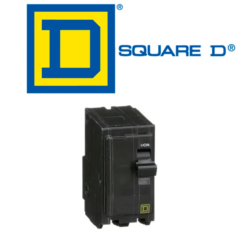 [QO215] PASTILLA DOBLE 15A SQUARE D (INTERRUPTOR TERMOMAGNETICO)