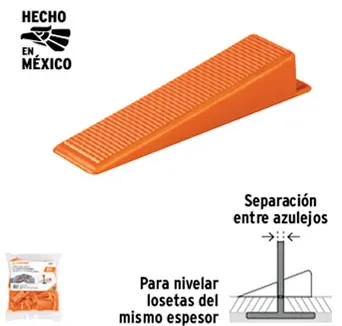 [100518] CUÑAS PARA NIVELACION DE AZULEJOS 100518 TRUPER