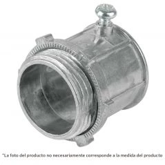 [46952] CONECTOR PARA TUBO CONDUIT 1" VOLTECK (TRUPER) 46952