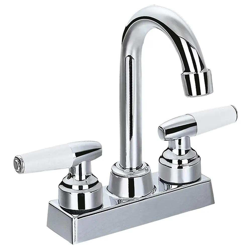 MEZCLADORA P/LAVABO CPO Y MANERAL METALICOS CROMADA 1/4" VTA MZL417 MEER (CNX)