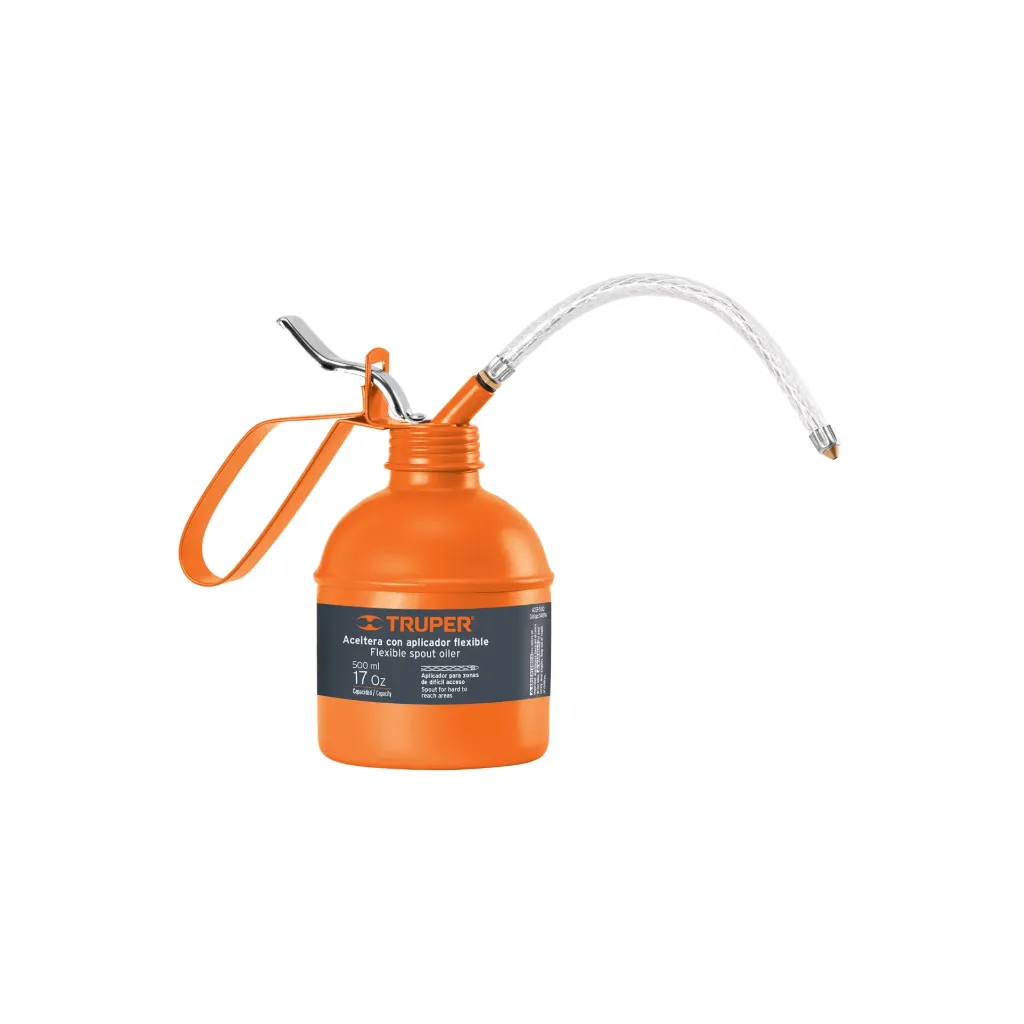 [14874] ACEITE DE 500ml (17 OZ) CON APLICADOR FLEXIBLE  TRUPER 14874