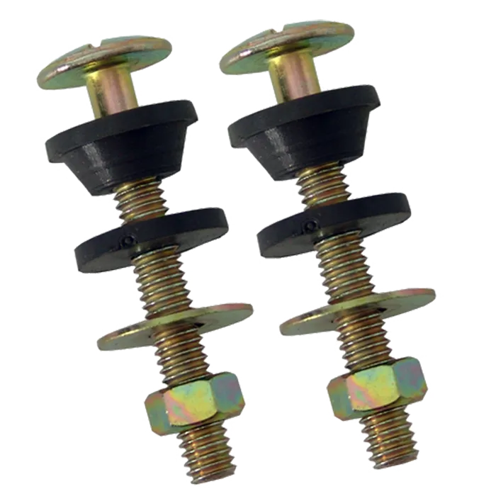 [TORST] TORNILLOS DE SUJESION TAZA TANQUE WC METALICOS JUEGO ANBEC TORST