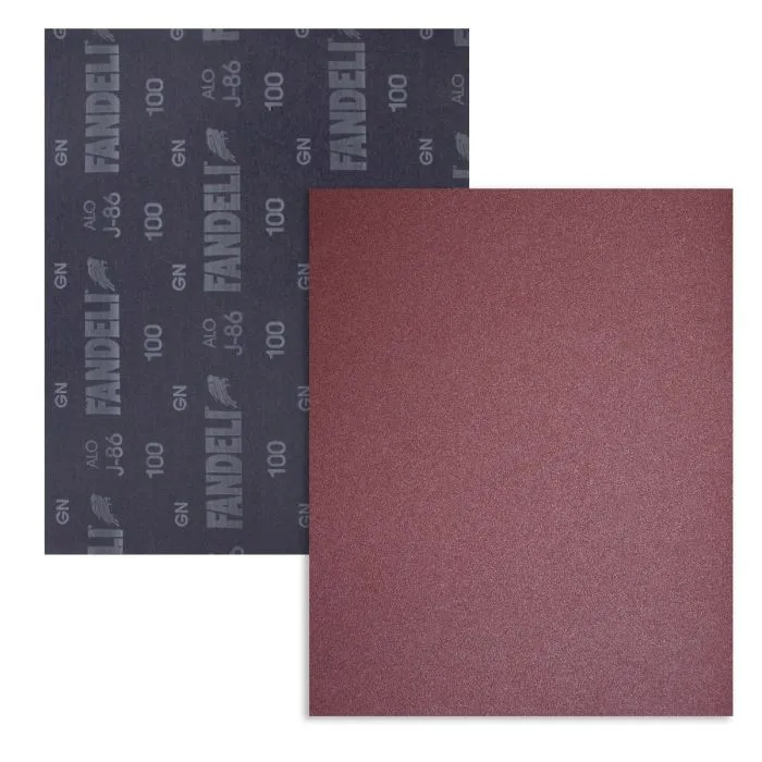 LIJA ESMERIL ROJA GRANO 100 FANDELI