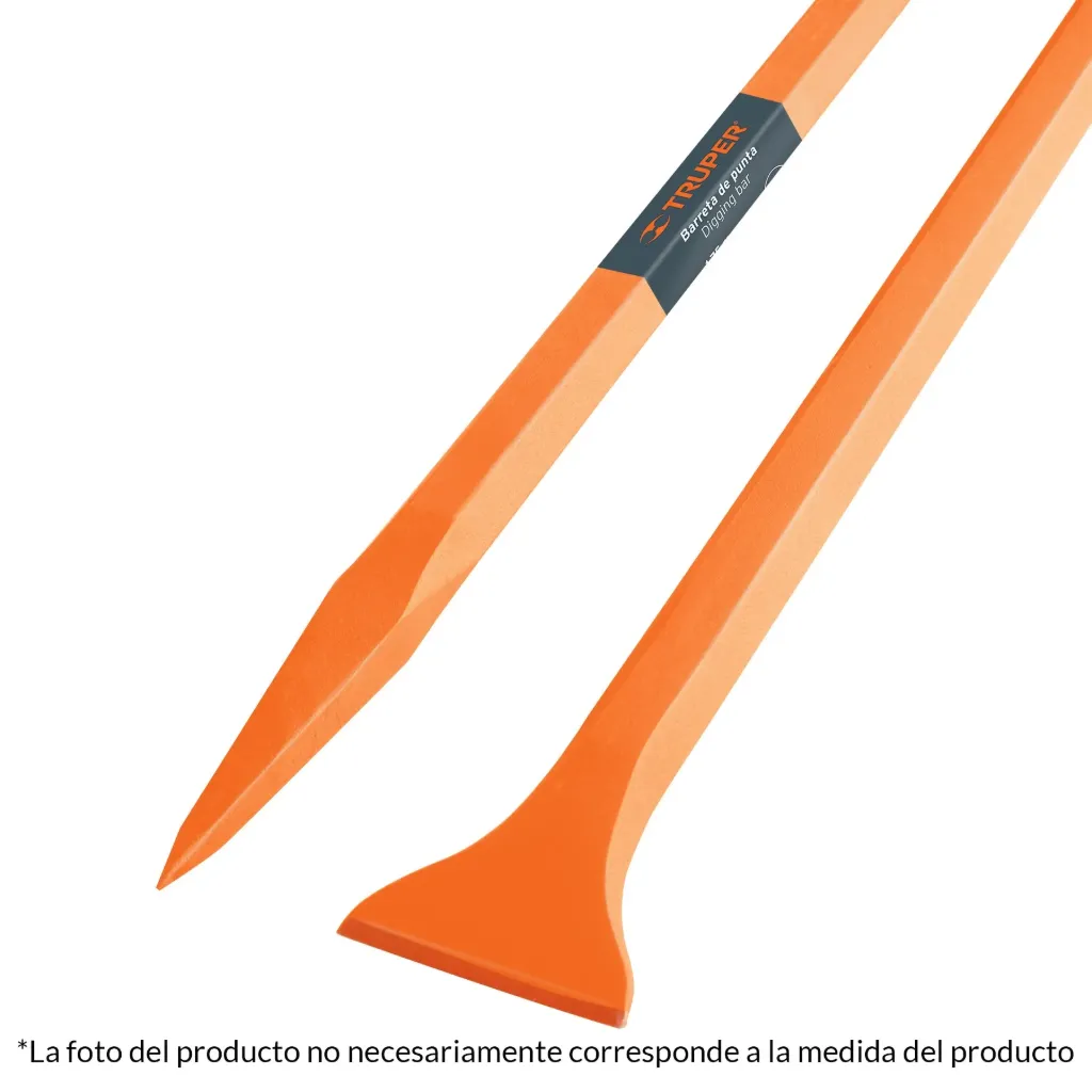 Barreta de punta de 1'x150 cm, escoplo 72 mm Truper 10756