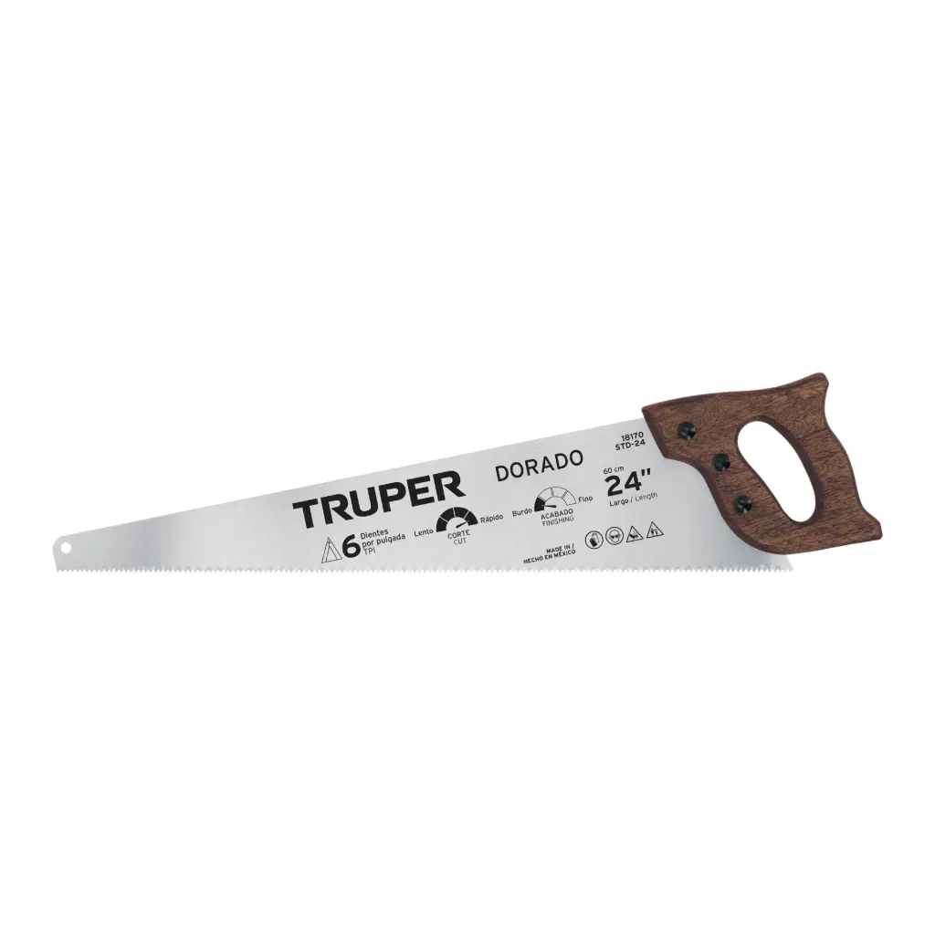 [18170] SERRUCHO DORADO 24" TRUPER 18170