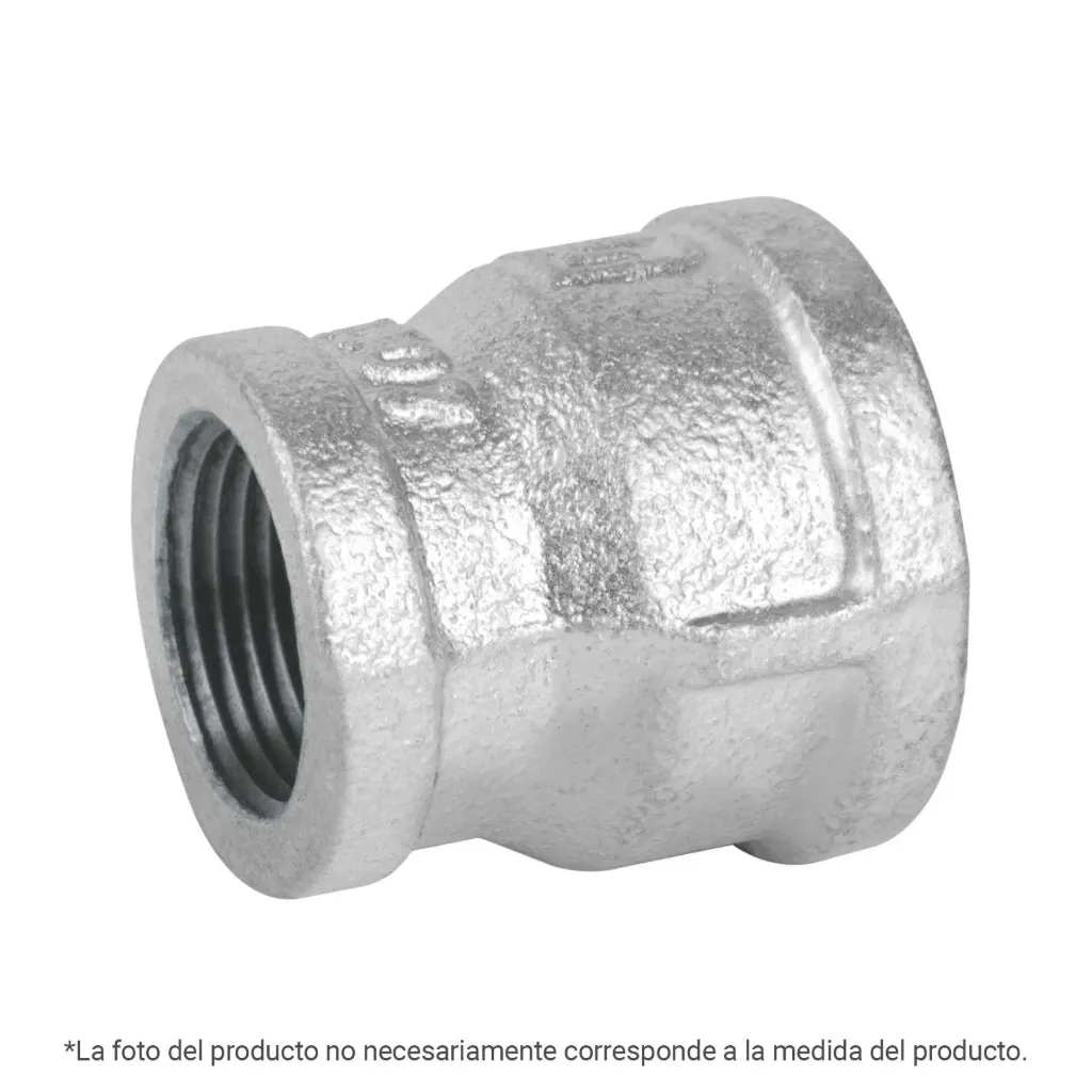 [43975] REDUCCION CAMPANA GALVANIZADA 1-1/2 FOSET (TRUPER) 43975