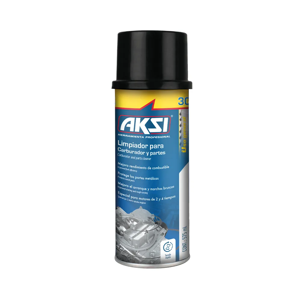 LIMPIADOR PARA CARBURADOR Y PARTES, 400ml AKSI 119551