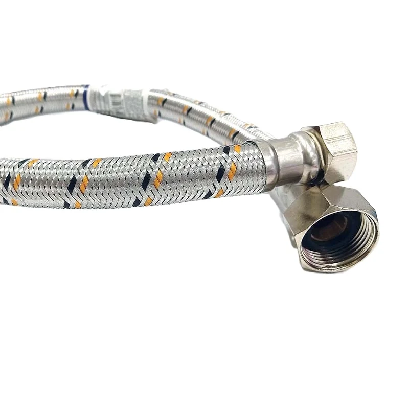 MANGUERA BOILER 1/2-1/2x80CM RUGO