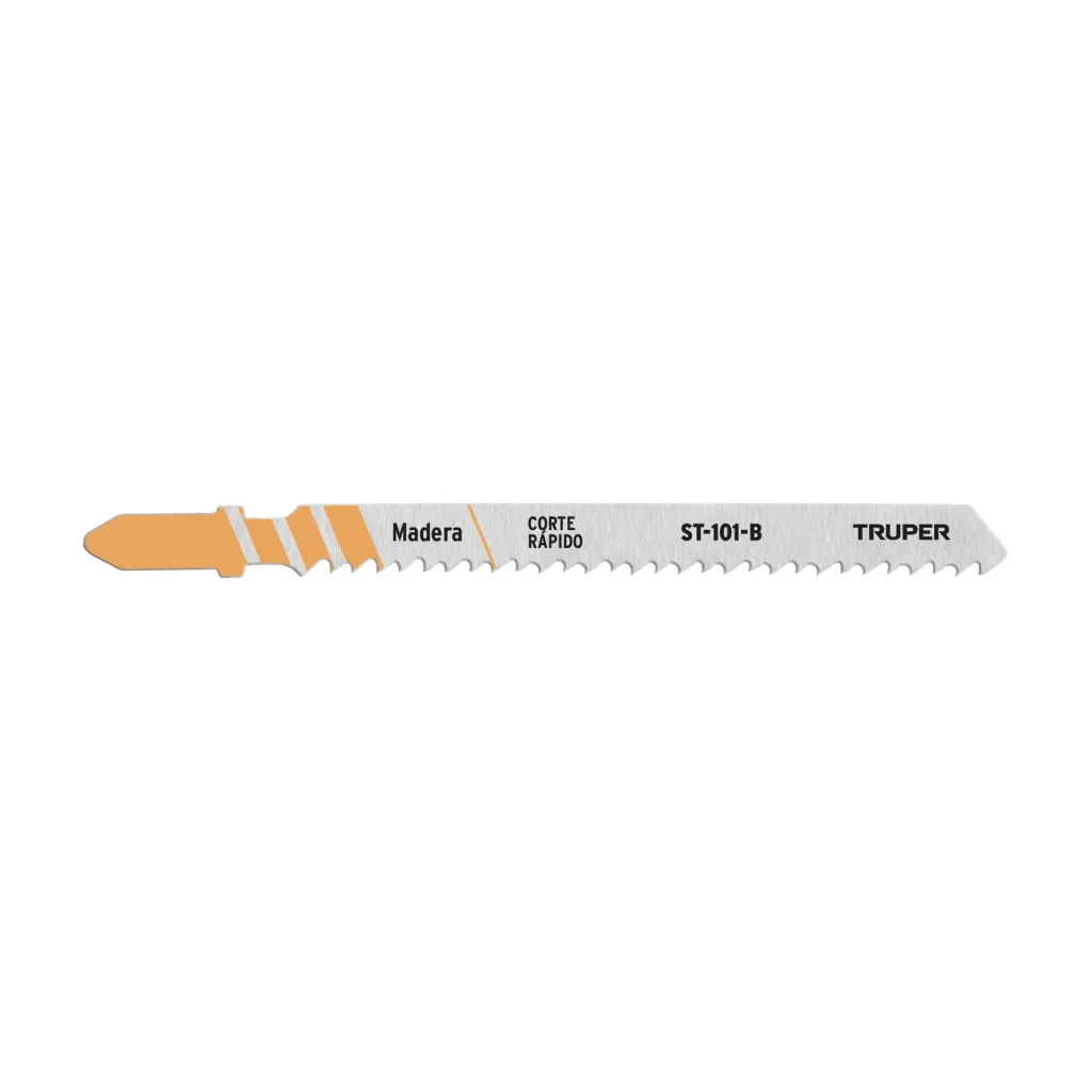 SEGUETA ZANCO "T" RECTO LIMPIO PVC MADERA TRUPER 18124