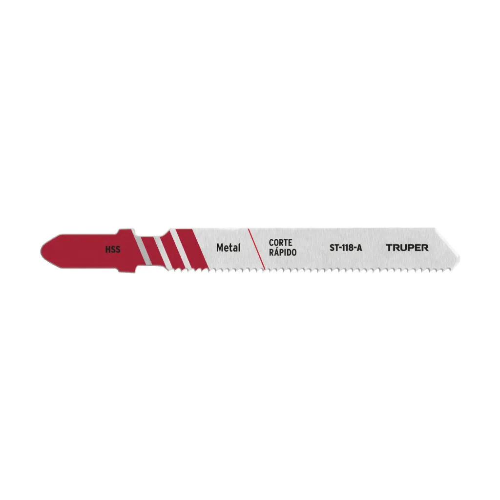 SEGUETA ZANCO "T" RECTO LIMPIO 21DPP  METALES, PLASTICOS Y ALUMINIO TRUPER 18128