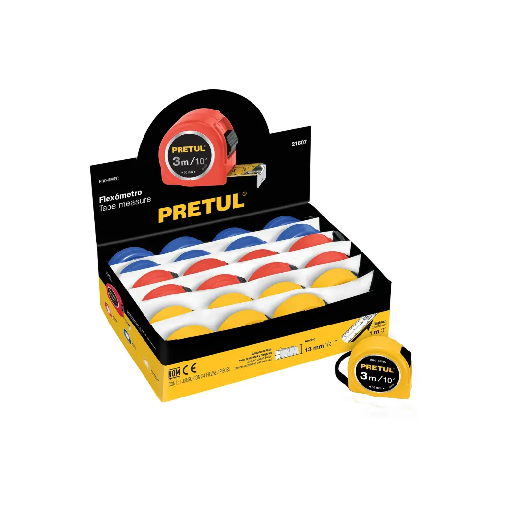 FLEXOMETRO 3M PRETUL (TRUPER) 21607
