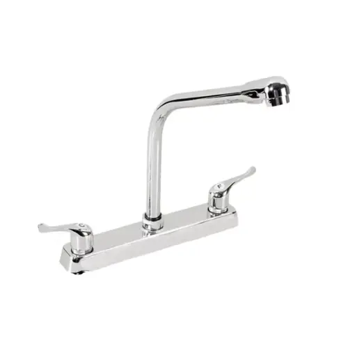 [MZF823] MEZCLADORA P/FREGADERO CUERPO Y CUELLO METAL