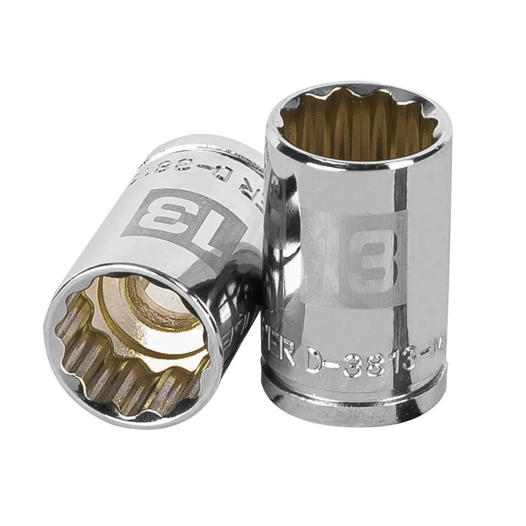 [13633] DADO DE 12 PUNTAS 3/8 MED 13MM TRUPER 13633