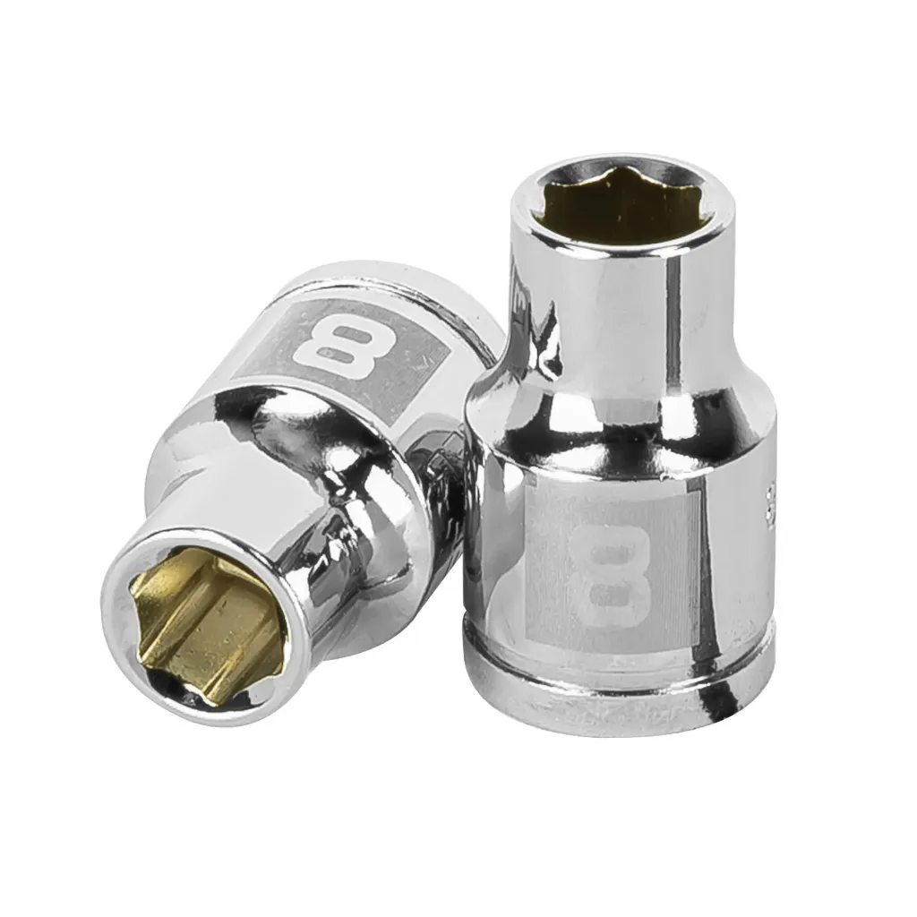 [13672] DADO DE 6 PUNTAS 3/8 MED 8MM TRUPER 13672