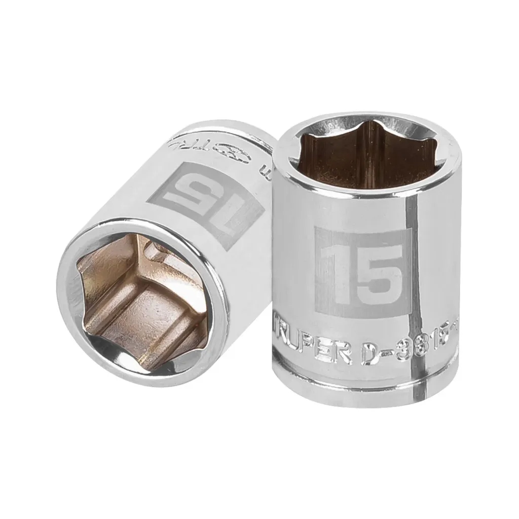 [13679] DADO DE 6 PUNTAS 3/8 MED 15MM TRUPER 13679