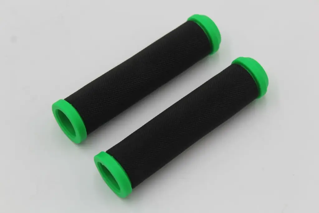 [PU040-2BV] PUÑO PVC MTB ROCK 130MM PUNTA VERDE C/NEGRO ALTREGO  PU040-2BV
