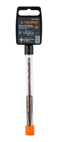 [11263] BROCA SDS PLUS P/CONCRETO 1/4X4" 11263 TRUPER
